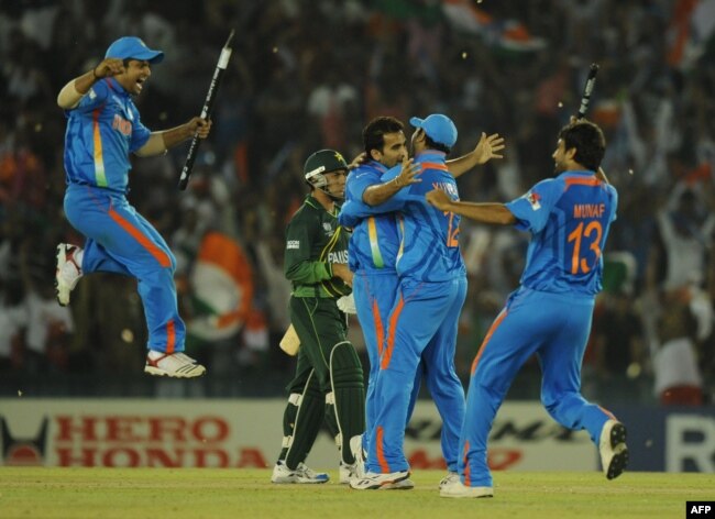 بھارت نے پاکستان کو سیمی فائنل میں شکست دے کر ورلڈکپ 2011 کے فائنل میں جگہ بنائی تھی۔