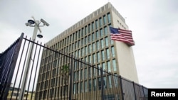 Cuba နိုင်ငံ Havana မြို့က အမေရိကန်သံရုံး။