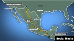 Recorrido de la caravana 2017