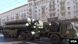 S-400防空导弹 (美国之音白桦拍摄)