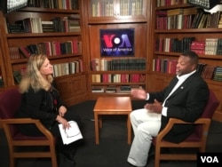 Malcom Nance, speaking to VOA's Cindy Saine in Washington, says he has overwhelming evidence that Russia is seeking to interfere in U.S. elections to put "not just a finger, but their whole hand" on the scale to help Republican nominee Donald Trump, Oct.