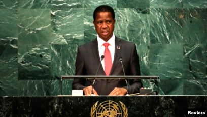 Zambia president