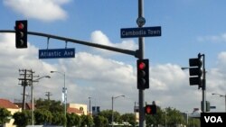 Long Beach is home to more than 60,000 Cambodian Americans, the largest community across the United States. (Photo: Men Kimseng/VOA Khmer)