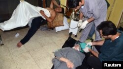 |rtve navodnog napada hemijskim oru\jem u bolnici u Damasku