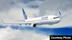 A man appears to have been dragged from a United Airlines flight in a viral vide0. (United)