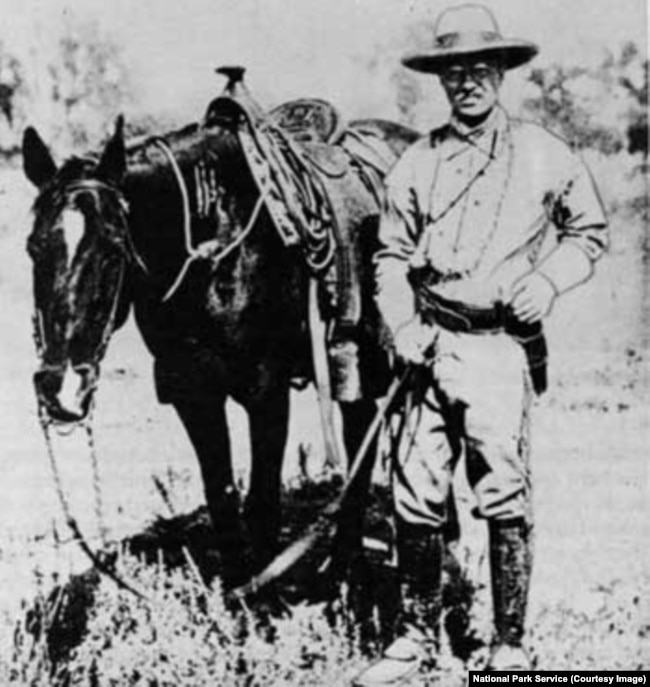 Theodore Roosevelt in Dakota Territory in 1883