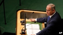 بنیامین نتانیاهو نخست وزیر اسرائیل.