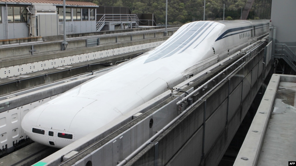 Kereta Cepat Berteknologi Magnet Maglev Mencatat Kecepatan Baru  Kilometer Per Jam Dalam Uji