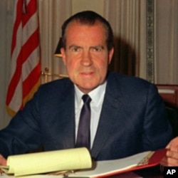 Former US President Richard Nixon (FILE)