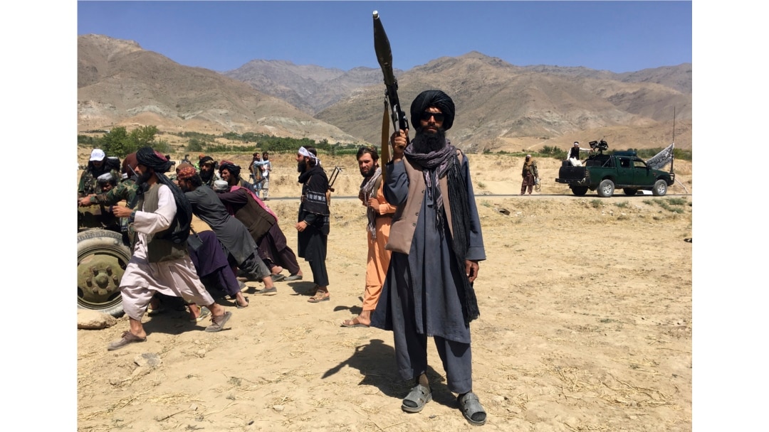 Pasukan Taliban siaga di provinsi Panjshir yang diklaim telah berhasil dikuasai Taliban sepenuhnya (8/9).