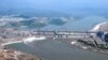 2003年6月3日长江中游三峡水库俯瞰
