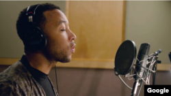 Singing star John Legend will lend his voice to the Google Assistant later this year, it was announced at Google’s I/O 2018 developers' conference in Mountain View, California on May 8, 2018. (Google)