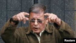 El exguerrillero de las FARC Rodrigo Granda es conocido como el 'canciller' por sus contactos internacionales. Fue parte de la mesa de diálogos de La Habana, que concluyó con un acuerdo de paz para Colombia durante el gobierno de Juan Manuel Santos. [Archivo]