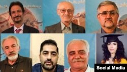 اعضای بازداشت‌شده جبهه دموکراتیک ایران