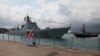 中共海军两艘战舰访港与驻港部队联训并开放参观 