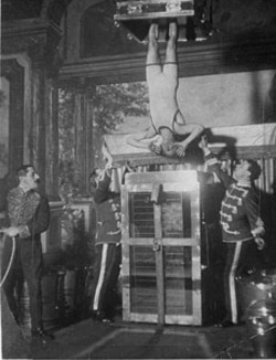 Harry Houdini began performing his escape from the Chinese Water Torture Cell in 1913