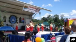 Cambodian-Americans celebrate Cambodian Community Day in 2008.