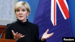 Ngoại trưởng Úc Julie Bishop sắp đến Việt Nam kỷ niệm 45 năm quan hệ ngoại giao (ảnh tư liệu, tháng 2/2018)