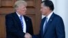 Trump Meets Former Foe Romney, Tries to Fill Key Posts