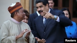 Maduro hizo sus declaraciones luego de reunirse con el secretario general de la Organización de Países Exportadores de Petróleo (OPEP), Mohammed Barkindo, en la capital venezolana. 