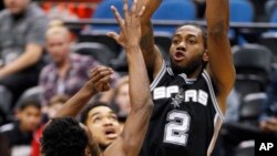 Kawhi Leonard, Minneapolis, le 8 mars 2016. 