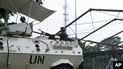 An UN armored vehicle in DRC (file photo)