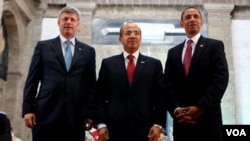 El primer ministro Harper, y los presidentes Calderón y Obama se reunirán el 2 de abril en Washington.