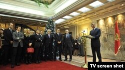 Predsjednik Vlade Crne Gore Milo Đukanović priredio novogodišnji prijem u Vili „Gorica“ (Biro)