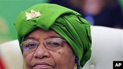Liberia's President Ellen Johnson Sirleaf, during the first session of the 3rd Africa-EU Summit in Tripoli, Libya, November 29, 2010 (file photo)