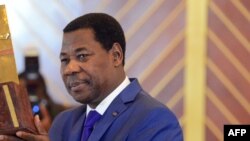 L'ancien président du Bénin Boni Yayi à Yamoussoukro, en Côte d'Ivoire , le 28 mars 2014.