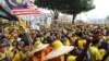 Malaysians Rally Against PM
