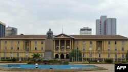 Palais de justice à Nairobi, Kenya, 9 janvier 2018.