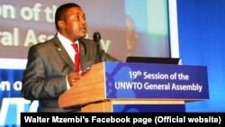 Zim Tourism Minister Walter Mzembi