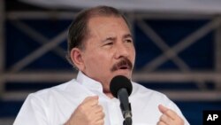 Tổng thống Nicaragua Daniel Ortega.