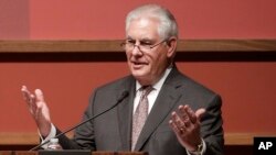 Госсекретарь США Рекс Тиллерсон