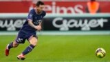 Messi a lokacin wasansu da Reims