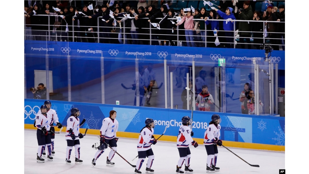 Olympic Spirit The story of Korea's unified ice hockey team at the