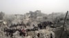 Mortar Rounds Hit Near Syrian Palace as Aleppo Death Toll Mounts