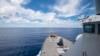 미 미사일 구축함 ‘랠프 존슨’ 타이완 해협 항해
