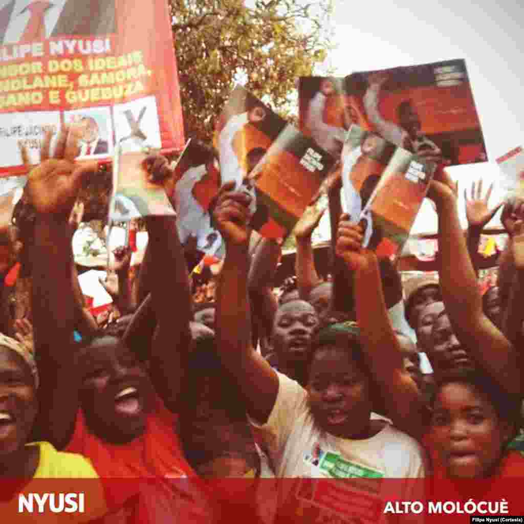 &nbsp;Filipe Nyusi no&nbsp;Alto Molocue, província da Zambézia 