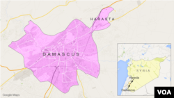 Damascus and Harasta, Syria