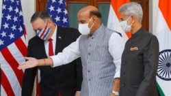 بھارت اور امریکہ نے منگل کو دفاعی معاہدے پر دستخط کیے تھے۔
