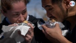 Cada segundo sábado de septiembre se celebra, desde hace 10 años, el Día Mundial de la Arepa. Este 2021, el anfitrión fue Argentina. Septiembre 11, 2021. Foto: Nicolás González - VOA.