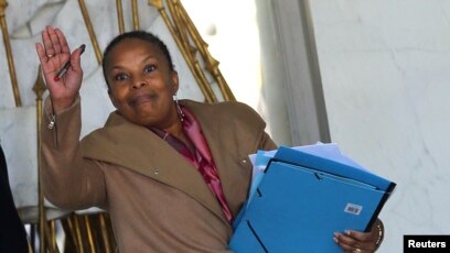 France Demission De Christiane Taubira Ministre De La Justice