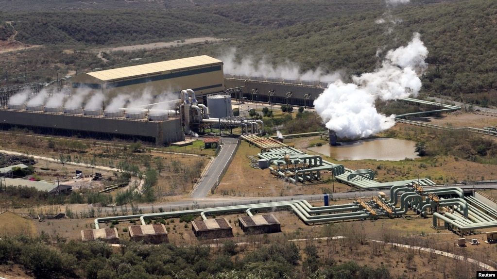 A general view shows a cross-section of the Olkaria IV Geothermal power plant near the Rift Valley town of Naivasha, Kenya, Feb. 15, 2018. 