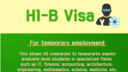 Một tóm tắt về visa H1-B