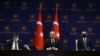 27 Aralık 2021 - Dışişleri Bakanı Mevlüt Çavuşoğlu yıllık değerlendirme toplantısında konuşurken