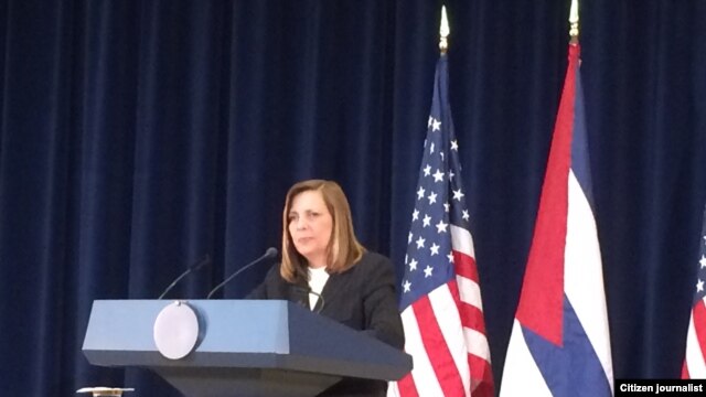 La canciller cubana Josefina Vidal dijo que el gobierno comunista "tiene voluntad de seguir avanzando" en el diálogo político y económico con Washington aun cuando le quede poco tiempo a la administración de Obama.