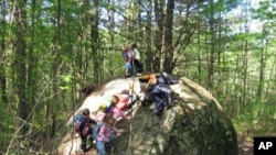 At Calvary Preschool in Pittsford, Vermont, nearly one-third of class time is devoted to active, outdoor play.