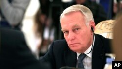 Jean-Marc Ayrault à Moscou, le 6 octobre 2016.